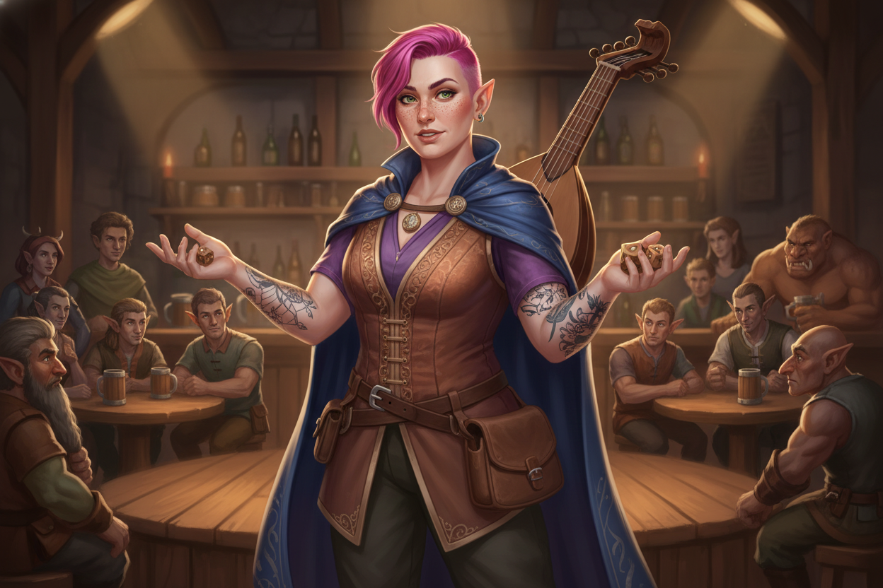 Bard → Security Awareness Specialist character illustration