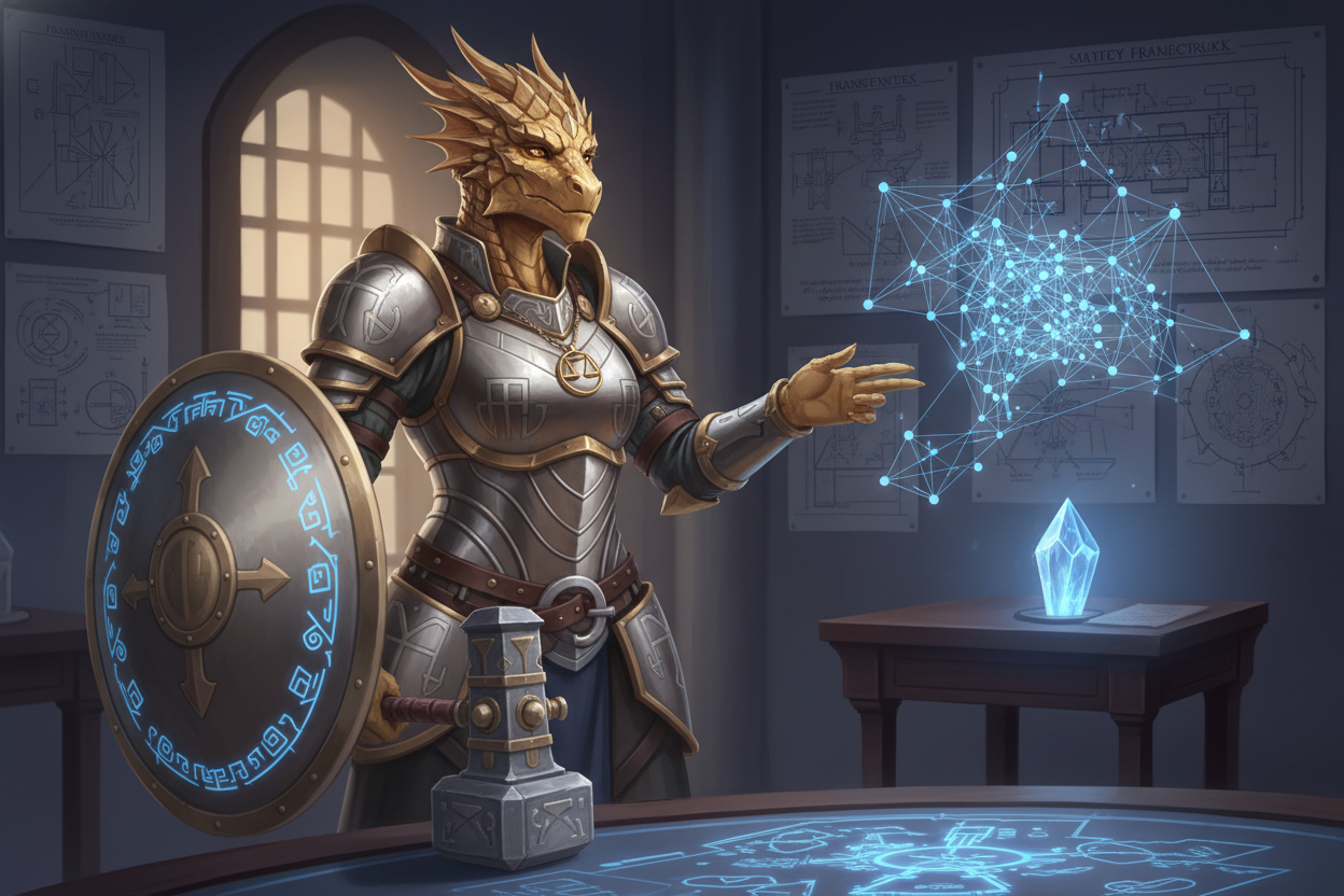Paladin → Security Architect character illustration